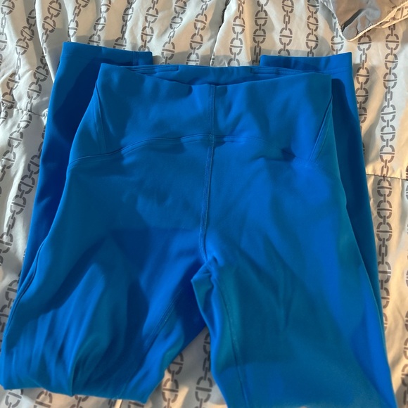 lululemon athletica Other - Lululemon Athletica Blue Leggings High-Rise Stretch